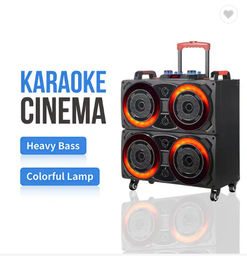 NDR888 8 Inch Lever 4 Trumpet Professional Audio Speaker Rgb Party