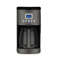 Cuisinart Perfectemp™เครื่องชงกาแฟแบบตั้งโปรแกรม14ถ้วยสีดำเครื่องชงกาแฟเครื่องใช้ในครัว