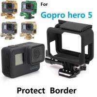 กระเป๋าลายทหารเคสตัวเครื่องโครงกระดูกป้องกันกรอบใหม่สำหรับ Gopro Hero 5 6 7 8 9กล้องแอ็กชันสีดำที่ตกแต่ง