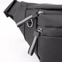 ready stock Nylon Waterproof Korean Fashion Sports Men Waist Bag Pouch Bag Sling Bag Fanny Pack for Men Birthday Gift