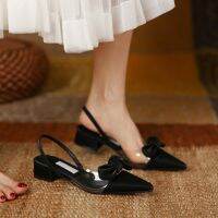 sle net red 23 new summer Btou s female bowk black ted womens shoes -GGX23722✻✉