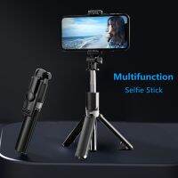 Roreta 2022 NEW 3 in 1 Wireless Foldable Mini Selfie Tripod Monopod With Bluetooth Shutter For iPhone 11 12 Xiaomi Smart Phone Selfie Sticks