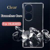 สำหรับ Huawei Nova11i Nova11 Pro เคสแข็งแบบบางใสไม่มีด้านเคสโทรศัพท์ไร้ขอบบางใสไม่มีกรอบโปร่งใส Hp Huawey Nova 11 10 9 8 SE Pro ผิวสัมผัสฝาหลังกล่องกันกระแทก