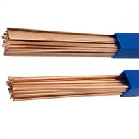 5Pcs 500mm Brass Welding Rod Phosphorus Copper Electrode Welding Wire Soldering Rod No Need Solder Powder Welding Rods