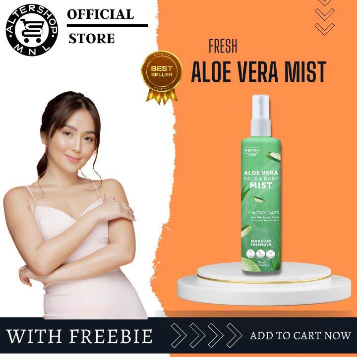 FRESH SKINLAB ALOE VERA FACE BODY MIST 150ML WITH ANTIOXIDANTS SOOTHE HYDRATE SKIN Lazada PH