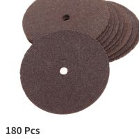 【CW】 180Pcs 24mm Reinforced Cut Off Grinding Wheels Discs Metal Cutter Wood Cutting Discs for Drill Rotary Tools Dremel Accessories