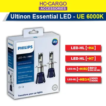 Philips Ultinon Rally 3551 LED H4 H7 H11 HB3 HB4 HIR2 Max Power 50W 4500LM  Car Headlight 6500K White Max Lumen Watt LED Bulbs 2X