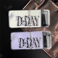 【LZ】 Threebase Phone case Same as Suga D-DAY For Samsung Galaxy Zflip 3 Galaxy Zflip 4 Anti Shock Drop Proof Cover