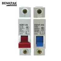 Dz47-63 3a สวิทช์ตัดวงจรขนาดเล็ก16a 10a 20a 25a 32a 40a 50V 63a