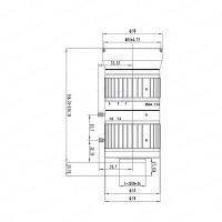 4/3นิ้ว12MP เลนส์อัลตร้า4K 35มม. Startlight F1.4 C เมาท์สำหรับตำรวจหรือตรายางอิเล็กทรอนิกส์