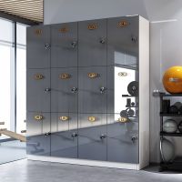 ☁ new wooden lockers yoga gym locker hair salon bathing swimming pool