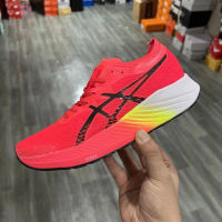 2023 Asics รองเท้าวิ่งประสิทธิภาพสูงสำหรับการวิ่ง,รองเท้าวิ่งสำหรับวิ่งแผ่นรองคาร์บอนความเร็วมหัศจรรย์ใหม่