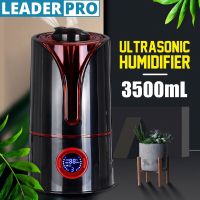 NEW 110V/220V 3500ML Ultrasonic Air Humidifier Aroma Essential Oil Diffuser for Home Air Fogger Mist Maker with LED Night Lamp 3.5L