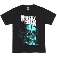 S-5XL เสื้อยืด พิมพ์ลาย Misery Index Band S-5XL