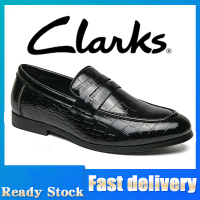 Clarks-lรองเท้าหนังผู้ชาย รองเท้าหนังผู้ชายฤดูร้อนรองเท้าอย่างเป็นทางการรองเท้าแต่งงานผู้ชาย รองเท้าหนังแฟชั่นอังกฤษ