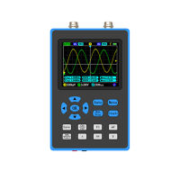 DSO2512G 120M แบนด์วิดท์แบบพกพา Dual Channel Oscilloscope 2.8 I-Nch จอแสดงผล10mV แนวตั้งขั้นต่ำความไวการวิเคราะห์สเปกตรัม FFT Sine