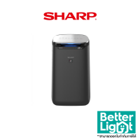 SHARP เครื่องฟอกอากาศ  62 ตารางเมตร ( PM 2.5, ตรวจจับกลิ่น, พัดลม: 6 ระดับ ) / รุ่น FP-J80TA-W (รับประกันศูนย์ไทย 1 ปี)