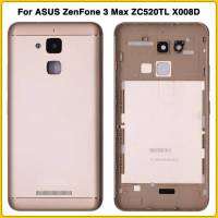 Bdkp-For ASUS ZenFone 3 Max ZC520TL X008D Back  Cover Door Case  housing