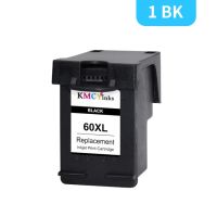 Kmcyinks 60xl ตลับหมึก60ใช้ได้กับ Hp Photosmart C4780 C4795 C4783 C4799 D110a F2400 Deskjet D1660 D2545 D2530 D1663