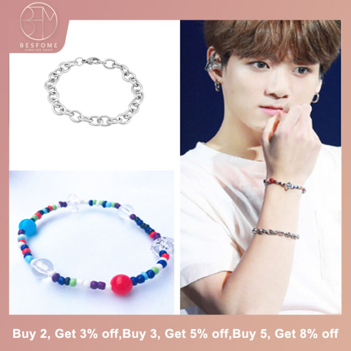 BTS X Taehyung Love Yourself World Tour Beads Bracelet