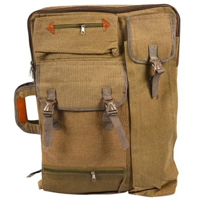 Art Portfolio Bag Case Backpack Drawing Board Shoulder Bag with Zipper Shoulder Straps for Artist Painter Students Artwork
