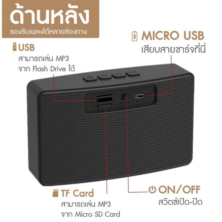 best-seller-newลำโพงบลูทูธ-bluetooth-speaker-t15-ที่ชาร์จ-หูฟัง-เคส-airpodss-ลำโพง-wireless-bluetooth-คอมพิวเตอร์-โทรศัพท์-usb-ปลั๊ก-เมาท์-hdmi-สายคอมพิวเตอร์