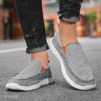 COD DSFEDTGETEER 39-46 Light Croc Shoes Men Canvas Casual Shoes Slip On Shoes Loafers Summer Outdoor 0ug9