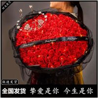 [COD] Preserved flower super large roses bouquet soap Valentines Day gift for girlfriend best friend teacher birthday factory