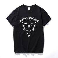 V Untuk Vendetta T Shirt Sons Of Anarchism Anarchisme Anonim 4Chan Hacktivism T-Shirt Katun Lengan Pendek Atasan Camiseta Hombre S-4XL-5XL-6XL