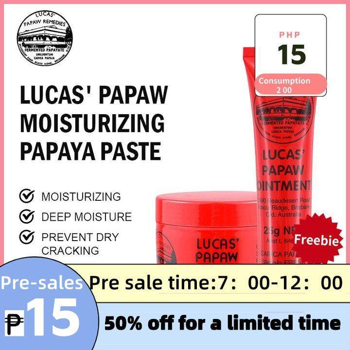 Lucas' Papaw Ointment antibacterial ointment lip balm burn ointment