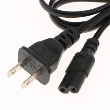 EU 2-Prong Port AC Power Cord/Cable for Sony Playstation 4 PS4 PS2 PS3/PS3  Slim