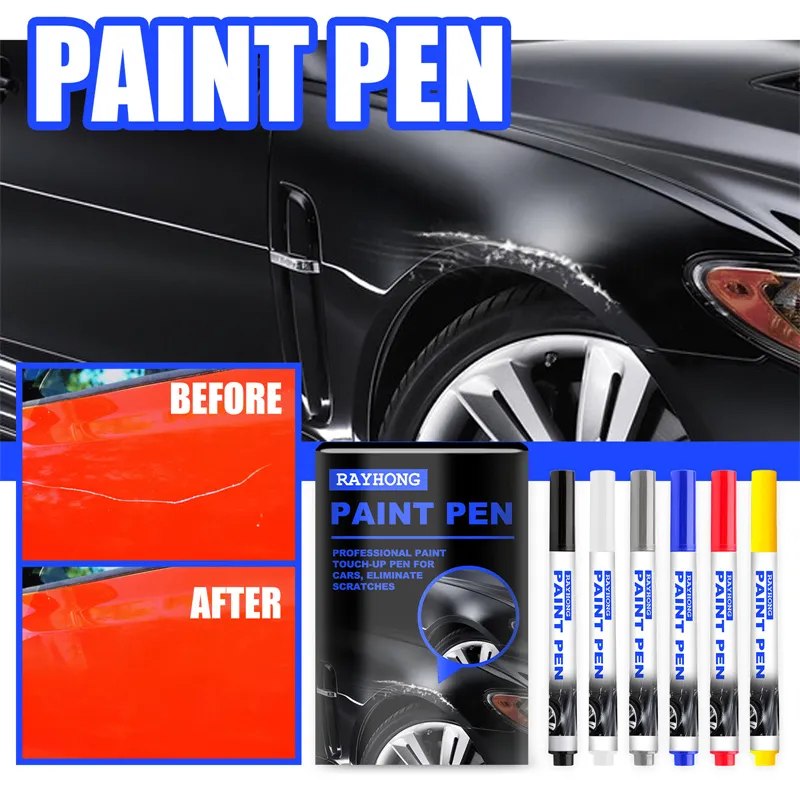 1PC 5 Colors Car Scratch Repair Auto Paint Pen Professional for Car styling  Scratch Remover For Car Maintenance Car Paint Care Goods