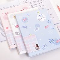 30/60 Pages A4 File Folder Office Accessories School Examination Paper Organizer Pregnancy Check Storage Bag Insert Folders