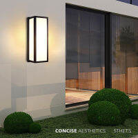 Best Quality LED Wall Sconce Lights 12W 18W 30W 50W Outdoor Waterproof Wall Mounted Decorative Modern Wall Lamp