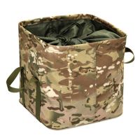 Portable Folding Storage Basket 600D Polyester Waterproof Tactical Vest Recycling Frame Tool Bag Large Capacity Storage Bags