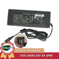 ? Genuine STD-24050 E0001311-0001 24V 5A 120W 4PIN (4-Din ) AC Adapter Charger For TECH Power Supply