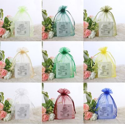 【YF】❀  10/50pcs Organza Tulle Jewelry Engagement Wedding Decoration Pouches 50
