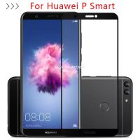 [มาแรง] แก้วป้องกันสำหรับ Huawei P กระจกเทมเปอร์สมาร์ทโฟนเคสปกป้องหน้าจอบน Huawey Honor Psmart Glas ฟิล์มติดโทรศัพท์คลุมทั้งหมด5.65