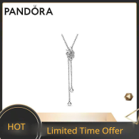 Pandoraˉnecklace Pandoraˉ charming swaying butterfly group necklace 397911CZ adjustable jewelry female สร้อยคอแพนดอร่า เสน่ห์แพนดอร่า ผีเสื้อแกว่ง สร้อยคอกลุ่ม เครื่องประดับปรับได้ หญิง