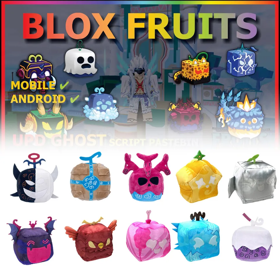 Ready Stock】Roblox Blox Fruits Plush Hot Game Plush Toy Doll Gift Christmas  Cny New Year Birthday For Children Toys Cute Cartoon Kawaii Adventure Game  Toy