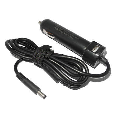 19.5V 3.34A 65W DC Car Charger Laptop Power Adapter for Dell Inspiron 11 3147 13 7347 15SR-1528B 15 5555 Vostro 15 3568