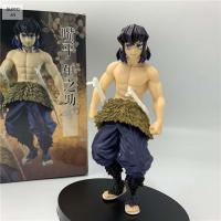 Buantoys หุ่นของเล่น15CM Hasharn Ibira Inosuke ดาบปีศาจ Kimetsu No Yaiba ของประดับโต๊ะทำงานคอลเลกชันรุ่นโมเดล Figuals หุ่นปีศาจฆ่า