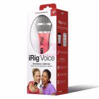 สินค้าขายดี!!! IK Multimedia Irig Voiceไมค์โครโฟนบันทึกเสียงสำหรับIphone/Ipad/iPodTouchรุ่นMacใหม่และอุปกรณ์ที่ใช้Android ที่ชาร์จ แท็บเล็ต ไร้สาย เสียง หูฟัง เคส ลำโพง Wireless Bluetooth โทรศัพท์ USB ปลั๊ก เมาท์ HDMI สายคอมพิวเตอร์