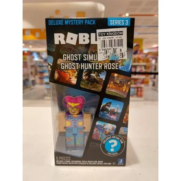 Roblox Deluxe Mystery Pack JAILBREAK: THE GOLDEN COLLECTOR Series 3 W/ Code  2022