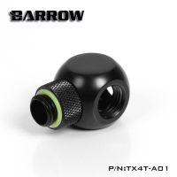 Barrow Tx4t-a01 G1 / 4 "ตัวขยายสีเงิน X4 4ทางลูกบาศก์ที่นั่งอะแดปเตอร์อุปกรณ์คอมพิวเตอร์ระบายความร้อนด้วยน้ำ