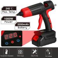 【LZ】❏  21V Cordless Hot Melt Pistola de Cola Anti-queimadura Recarregável Casa Ferramenta de Reparo DIY Mini Household Industrial Armas para Makita bateria