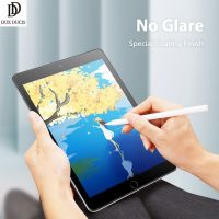 DUX DUCIS ปกป้องหน้าจอสำหรับ Ipad 7/8/9 10.2ฟิล์มป้องกันฝ้า0.15มม. แบบนิ่มตัวป้องกันหน้าจอสัมผัสเพ้นท์สีสัตว์เลี้ยง