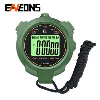 Digital Stopwatch Timer Waterproof Handheld Electronic LCD Digital Counter Outdoor Sport Running Luminous Chronograph Stop Watch