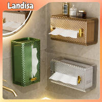 Light Luxury Transparent Tissue Box Wall-mounted Napkin Box Paper Storage Box For Home Bedroom Living Room