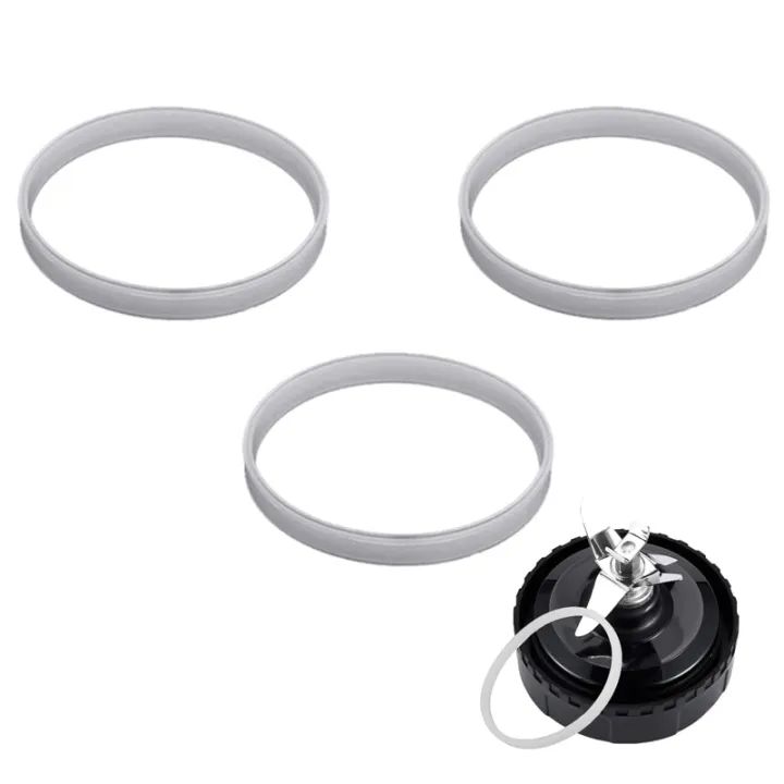 3pcs Blender Gasket Replacement Parts For Nutri Ninja Blender 1000w